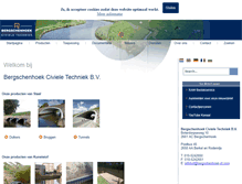 Tablet Screenshot of bergschenhoek-ct.com